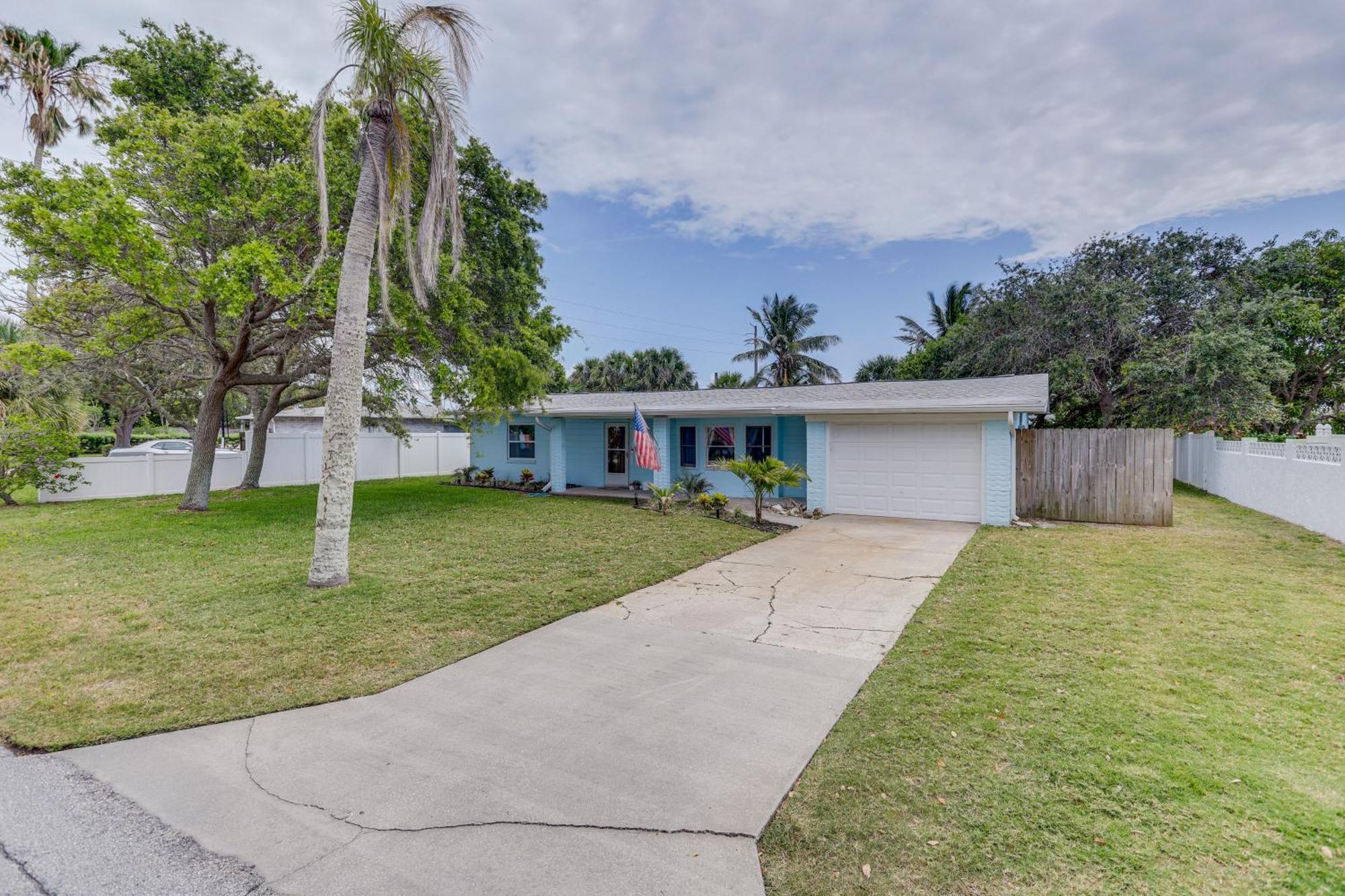 Pet-Friendly Cocoa Beach Home Walk To Beach! Eksteriør bilde
