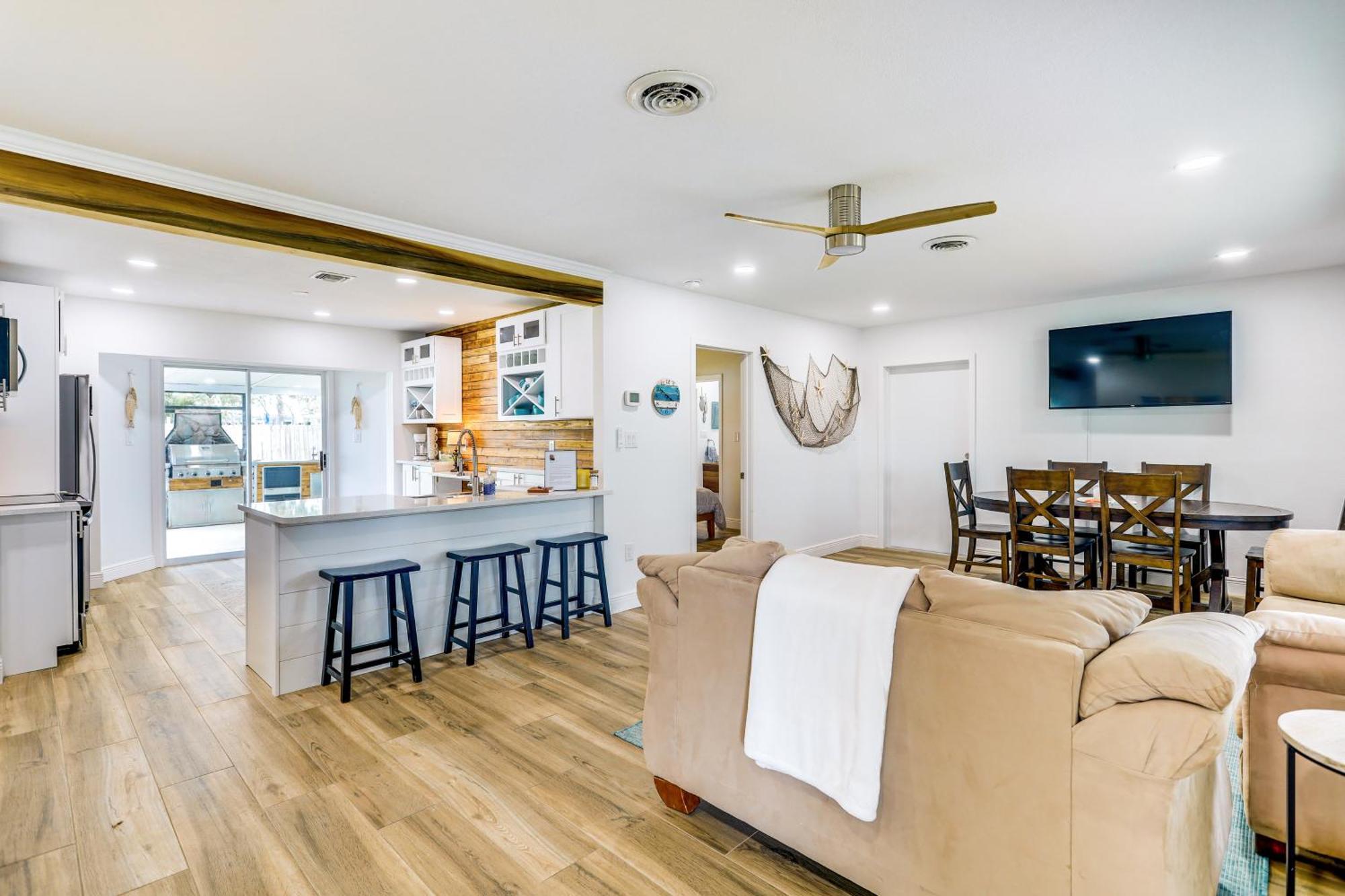 Pet-Friendly Cocoa Beach Home Walk To Beach! Eksteriør bilde
